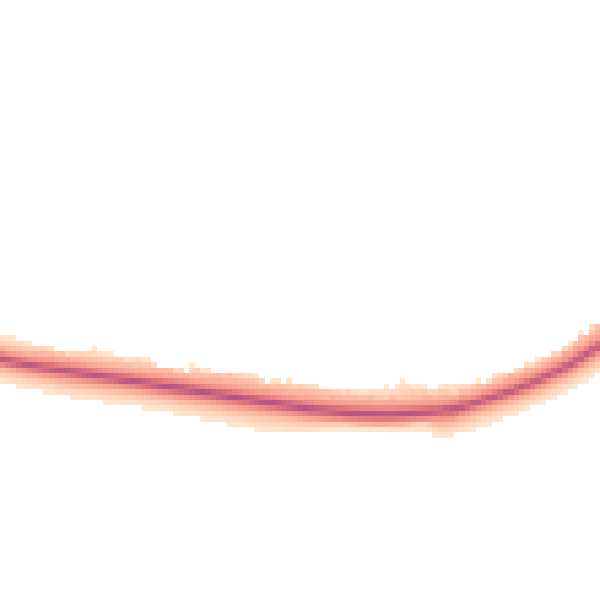 Night-time road noise heatmap for YO43 3RQ