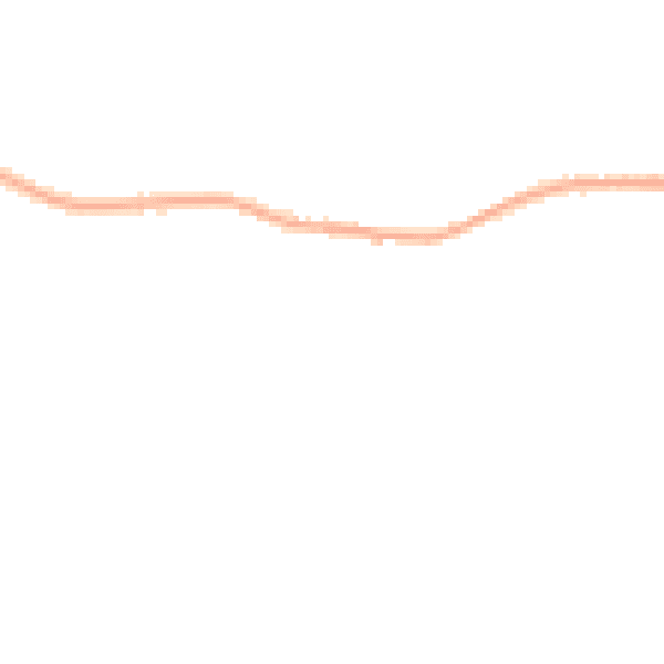 Night-time road noise heatmap for YO43 4EG