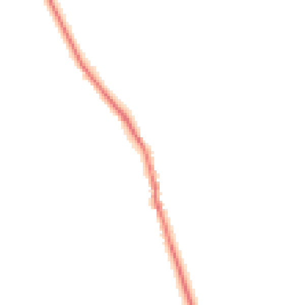 Night-time road noise heatmap for YO43 4RD