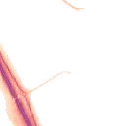 Night-time road noise heatmap for YO51 9AJ