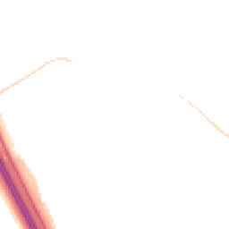 Night-time road noise heatmap for YO51 9AZ