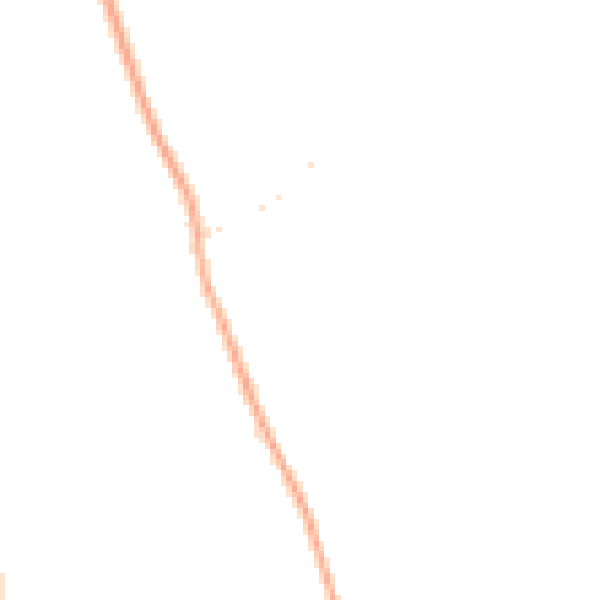 Night-time road noise heatmap for YO51 9DL