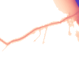 Daytime road noise heatmap for YO51 9FS