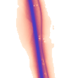 Daytime road noise heatmap for YO51 9JW