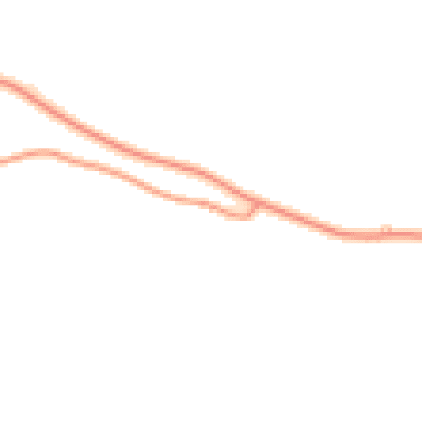Daytime road noise heatmap for YO60 6PF