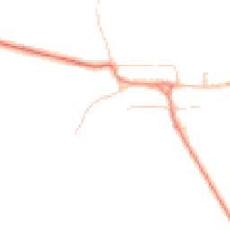 Daytime road noise heatmap for YO60 6PW