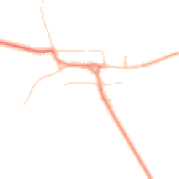 Daytime road noise heatmap for YO60 6QA