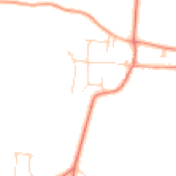 Daytime road noise heatmap for YO60 6RF