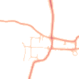 Daytime road noise heatmap for YO60 6SE