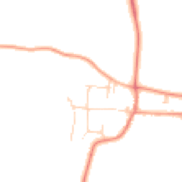 Daytime road noise heatmap for YO60 6SR