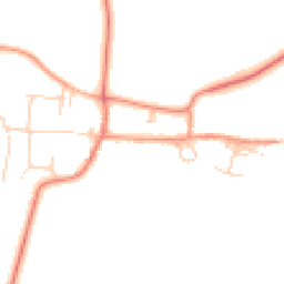 Daytime road noise heatmap for YO60 6ST