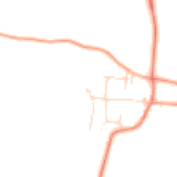 Daytime road noise heatmap for YO60 6TB