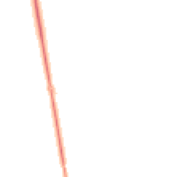 Daytime road noise heatmap for YO60 7BY