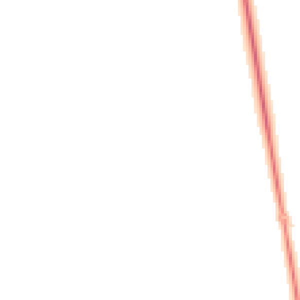 Daytime road noise heatmap for YO60 7DJ