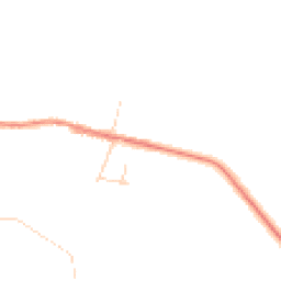 Daytime road noise heatmap for YO60 7EA