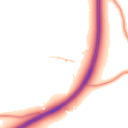 Daytime road noise heatmap for YO60 7JN