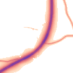 Daytime road noise heatmap for YO60 7JW