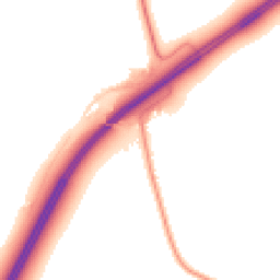Daytime road noise heatmap for YO60 7JZ
