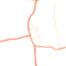 Daytime road noise heatmap for YO60 7NL