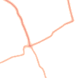 Daytime road noise heatmap for YO60 7NT