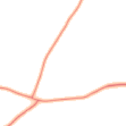 Daytime road noise heatmap for YO60 7PA