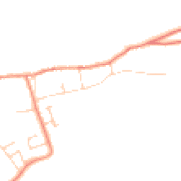 Daytime road noise heatmap for YO62 4DE