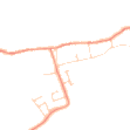 Daytime road noise heatmap for YO62 4DF
