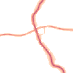 Daytime road noise heatmap for YO62 4JH