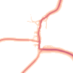 Daytime road noise heatmap for YO62 4JU