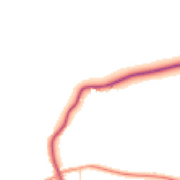 Daytime road noise heatmap for YO62 4JW