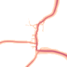 Daytime road noise heatmap for YO62 4JY