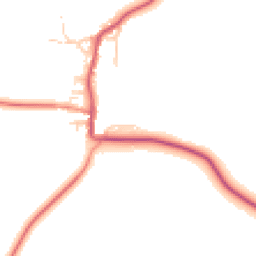 Daytime road noise heatmap for YO62 4LE
