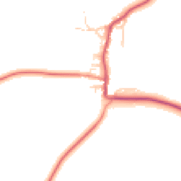 Daytime road noise heatmap for YO62 4LY