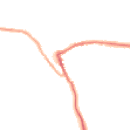 Night-time road noise heatmap for YO62 5BG