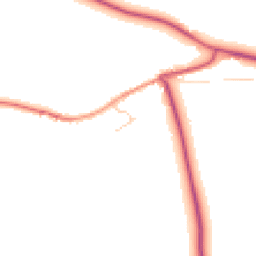 Daytime road noise heatmap for YO62 5YH