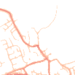 Daytime road noise heatmap for YO62 6BH