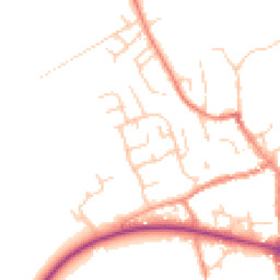 Daytime road noise heatmap for YO62 6BU