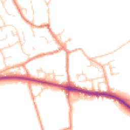 Daytime road noise heatmap for YO62 6DF