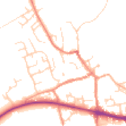 Daytime road noise heatmap for YO62 6EP