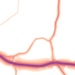 Daytime road noise heatmap for YO62 6NA