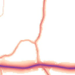 Daytime road noise heatmap for YO62 6NQ