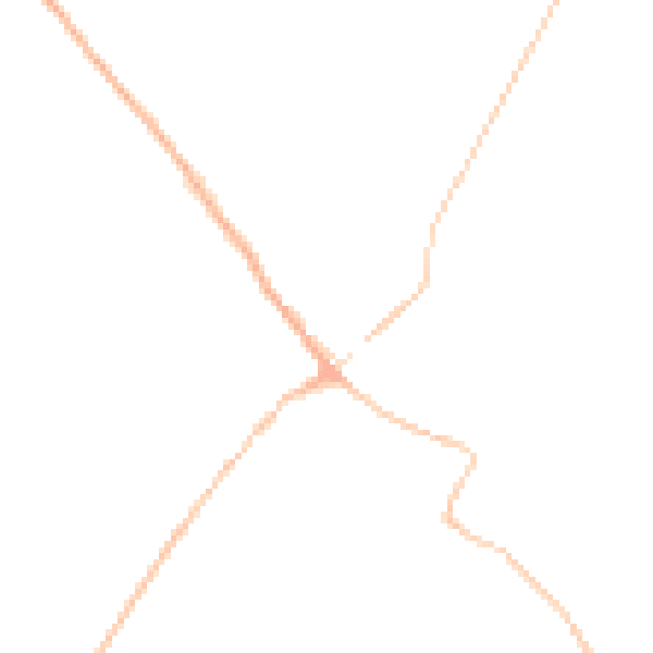 Night-time road noise heatmap for YO8 3TN