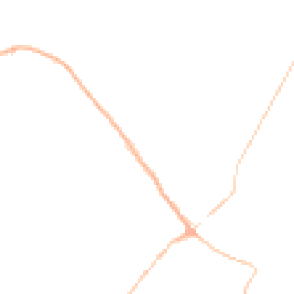 Night-time road noise heatmap for YO8 3TS