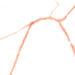 Night-time road noise heatmap for YO8 4QT