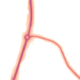 Night-time road noise heatmap for YO8 5GY