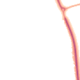 Night-time road noise heatmap for YO8 5NL