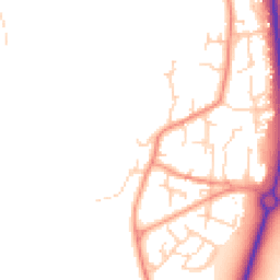 Daytime road noise heatmap for YO8 5XR