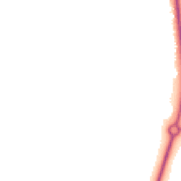 Night-time road noise heatmap for YO8 5XR