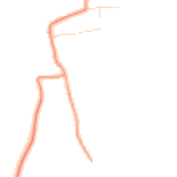 Daytime road noise heatmap for YO8 6AF