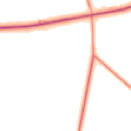 Daytime road noise heatmap for YO8 6EG